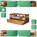 Ver imagem 5 de Bicama x -100% madeira maciça