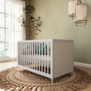 Berço 2 em 1 com Rattan Coleção Fofura