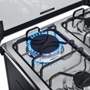 Ver imagem 6 de Fogão 4 Bocas a Gás Dako Magister Style com Mesa de Inox e Forno 60l Preto Bivolt