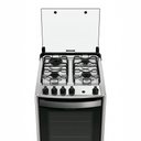 Ver imagem 3 de Fogão 4 Bocas a Gás Dako Magister Style com Mesa de Inox e Forno 60l Preto Bivolt