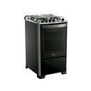 Ver imagem 2 de Fogão 4 Bocas a Gás Dako Magister Style com Mesa de Inox e Forno 60l Preto Bivolt