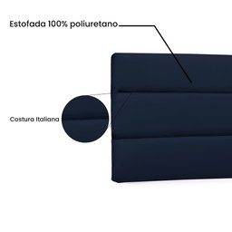 Painel de Cama 90cm Greta Suede - Lucadi Home - 3