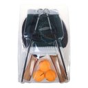 Ver imagem 1 de Kit Tenis de Mesa Effect Poker 2 Raquetes 3 Bolas e 1 Rede