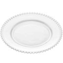 Ver imagem 2 de Kit 6 Pratos Rasos de Cristal Pearl Wolff 28cm Redondo Borda