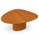 Ver imagem 4 de Mesa de Jantar Orgânica 120x125cm -  Freijó