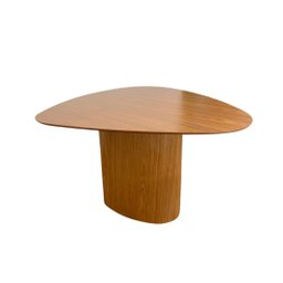 Mesa de Jantar Orgânica 120x123cm Tampo Freijó Base Freijó Personal Moveis Design  - 2