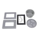 Ver imagem 4 de Skimmer Boca Simples Cinza Piscinas Vinil Fibra Alvenaria