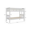 Ver imagem 3 de Beliche Solteiro Moderno 100% madeira maçiça