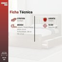 Ver imagem 3 de Base de Box Casal Bipartido 79x198x26 Fjr Box Preto