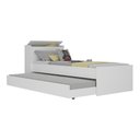 Ver imagem 1 de Bicama com Baú Embutido para Colchão 78x188cm Cookie Multimóveis Bb5009 Branco