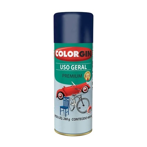 Tinta Spray Uso Geral 55071 Azul 400ml Colorgin - 2