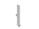Ver imagem 2 de Rodape 518 Cinza Titanium Poliestireno 15cm Santa Luzia:cinza Titanium