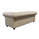 Ver imagem 4 de Sofá Chesterfield de Couro 3 Lugares Avelã - Mempra