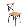 Conjunto Jantar Mesa Leonora Madeira Maciça 294x100 com 10 Cadeiras Paris Base Alumínio - Natural - 3