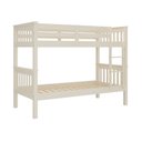 Ver imagem 2 de Beliche Solteiro 100% Madeira Maciça Branco/Off White