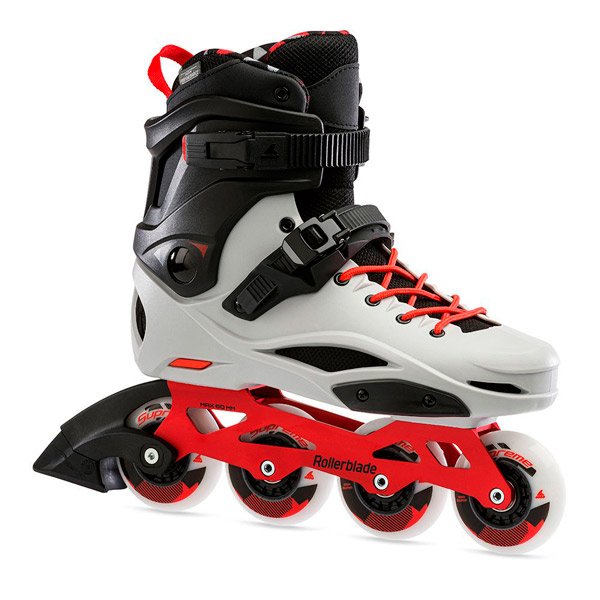 PATINS ROLLERBLADE CRUISER PRO X BRANCO/PRETO/VERMELHO 46 BR - 1