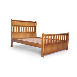 Cama Nathalia 1,40-  100% madeira maciça  - 3