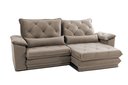 Ver imagem 4 de Sofá Reclinável 3 Lugares 230cm Dakota Marrom Platinum Tabaco