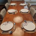 Ver imagem 2 de Prato Raso Branco de Porcelana Germer Redondo 27cm Garden com Estampa Floral