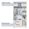 Quarto de Bebê Completo com Guarda-roupa, Berço e Cômoda Encantado - 7