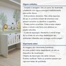 Quarto de Bebê Completo com Guarda-roupa, Berço e Cômoda Encantado - 19
