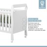 Quarto de Bebê Completo com Guarda-roupa, Berço e Cômoda Lipe - 15