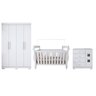 Quarto de Bebê Completo com Guarda-roupa, Berço e Cômoda Lipe - 2