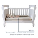 Ver imagem 7 de Quarto de Bebê Completo com Guarda-roupa, Berço e Cômoda Lipe