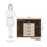 Cômoda 2 Portas e 4 Gavetas Havana Master Santos Andirá Jatoba/areia - 10