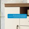 Cômoda 2 Portas e 4 Gavetas Havana Master Santos Andirá Jatoba/areia - 7