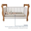 Ver imagem 7 de Quarto de Bebê Completo com Guarda-roupa, Berço e Cômoda Lipe