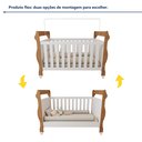 Ver mais imagens de Quarto de Bebê Completo com Guarda-roupa, Berço e Cômoda Lipe