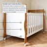 Quarto de Bebê Completo com Guarda-roupa, Berço e Cômoda Lipe - 9