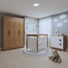 Quarto de Bebê Completo com Guarda-roupa, Berço e Cômoda Lipe - 1