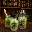 Ver imagem 2 de Kit de Vidro Caipirinha 4 Peças Caip001 - Hauskraft