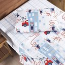 Ver mais imagens de Kit Colcha + Jogo de Cama Bouti Kids Solteiro Infantil 5 Peças 100% Poliéster - Bombeiro