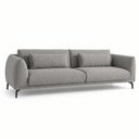 Ver imagem 2 de Sofá Living 3 Lugares Linho 210cm Cinza Siena