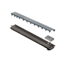Ralo Linear Tampa Inox base em PVC Versatile 75cm - 1