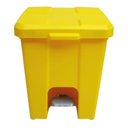 Ver imagem 6 de Cesto de Lixeira Quadrada Plastica com Pedal 15 Litros Cor:azul