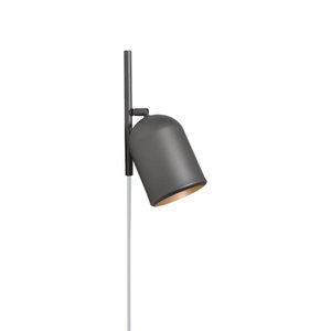 Luminária Arandela com Tomada Anny 1 Lamp E27 Grafite/gold - 3106/ar Grf/gld