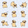 Papel de Parede Pug Boy QCola - 2