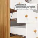 Ver mais imagens de Guarda-roupa Infantil 2 Portas 3 Gavetas 100% Mdf Smim New