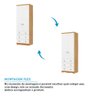 Guarda-roupa Infantil 2 Portas 3 Gavetas 100% Mdf Smim New - 5
