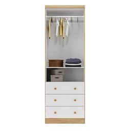 Guarda-roupa Infantil 2 Portas 3 Gavetas 100% Mdf Smim New - 2