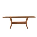 Ver imagem 3 de Mesa Raiz 180 Tampo Barril Laminado Marrom/Cinamomo Imbuia