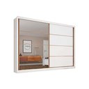 Ver imagem 3 de Guarda Roupas 2 Portas de Correr e 6 Gavetas e C/1 Espelho Sevilha Preto - Europa