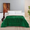 Coberdrom Casal Padrão Sherpa Pele de Carneiro Conforto 01 Peça - Verde Esmeralda - 11