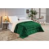 Coberdrom Casal Padrão Sherpa Pele de Carneiro Conforto 01 Peça - Verde Esmeralda - 9