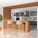 Ver imagem 5 de Painel Ripado Frieze Louro Freijo 2750 X 455 X 9mm Caixa com 2 Painéis = 2,5m2