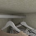 Ver imagem 5 de Guarda Roupa Casal 6 Portas 4 Gavetas Americano Cinza